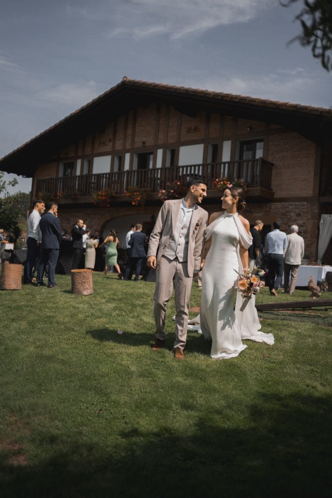 Fotografía pareja boda Bilbao